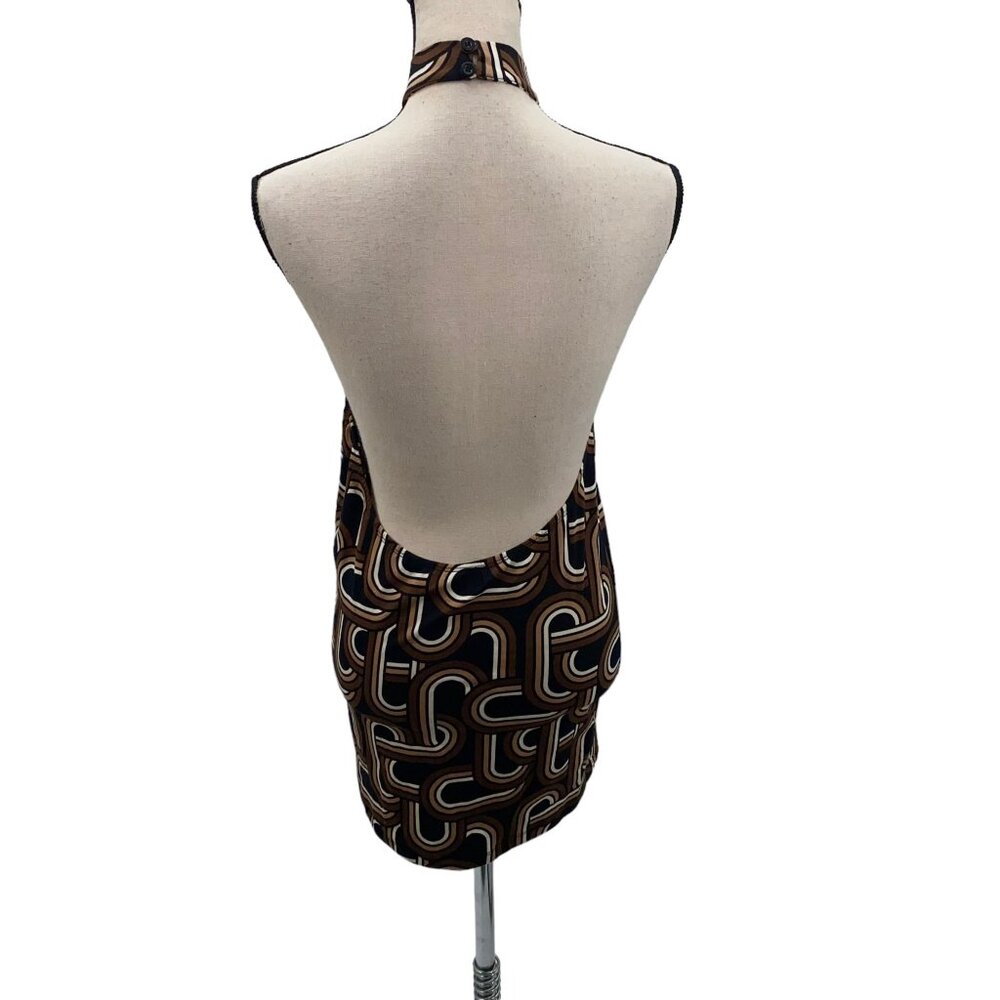 Motel Small Retro Sleeveless Mini Dress - Picture 5 of 7